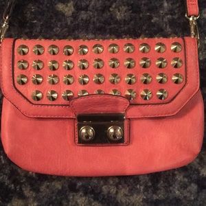 Sondra Roberts studded  cross body/ clutch
